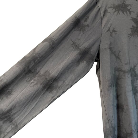 Lululemon Fundamental Long Sleeve Shirt New Tide Shibori Asphalt Gray Mens M - Picture 3 of 5